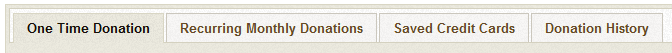 Online Donation Panel