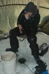 Ice fishing