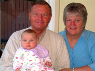 Glen and Connie Weber (and grandbaby!)