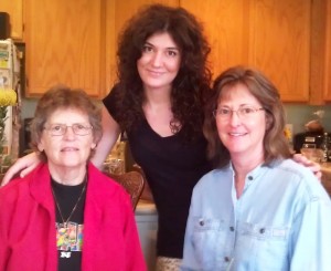 Here's a picture of my mother-in-law May with my daughter Stephanie and my wife Tammy.