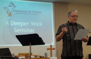 Seminar host pastor George Hart