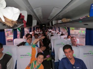 Mexico bus ride