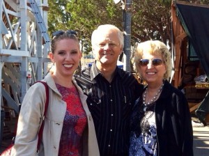 Arnold, Trish and Rachelle Clauson