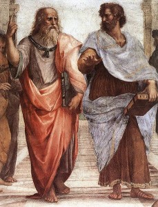 Plato and Aristotle (Wikimedia)