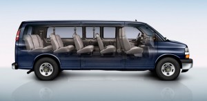 12 seat passenger van