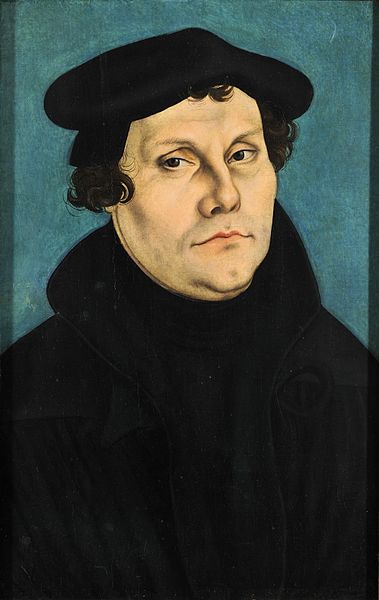 Martin Luther (public domain via Wikimedia Commons)