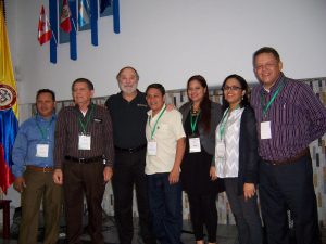 Joseph Tkach with others at the Latin American Conference