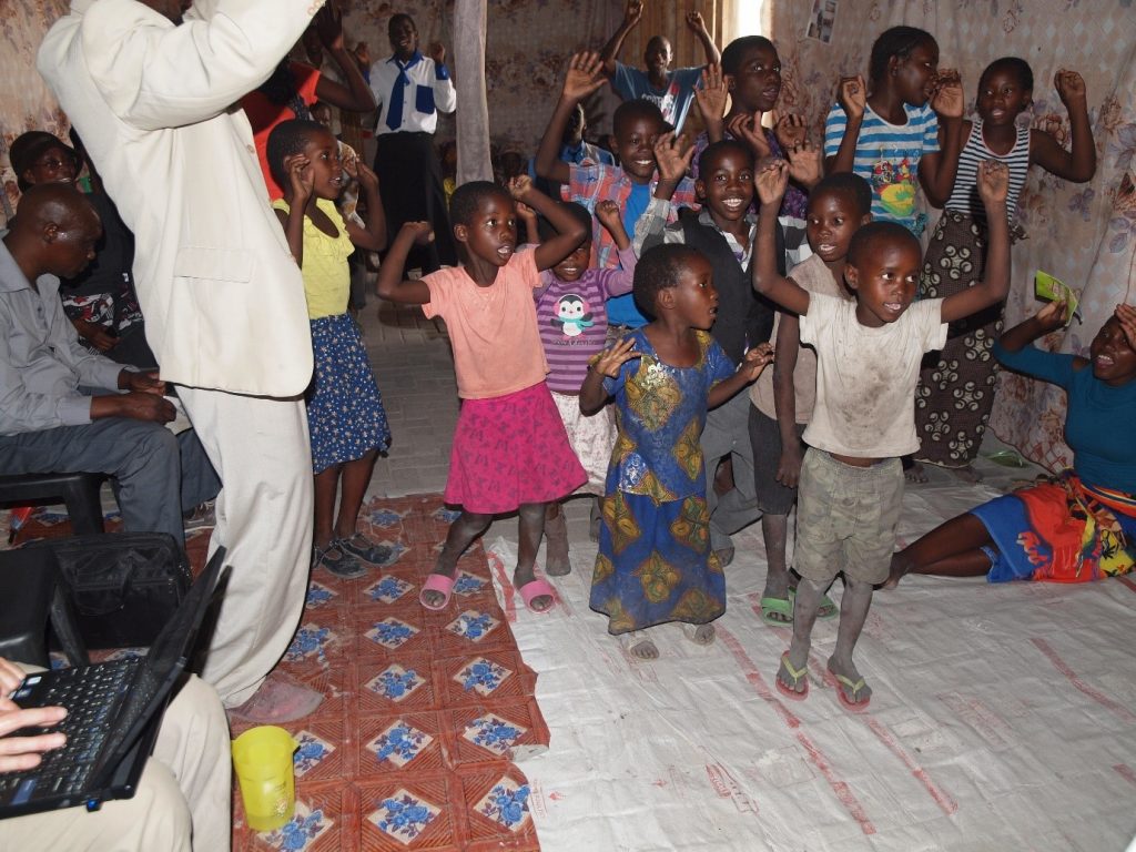 children-at-katima-mulilo-church