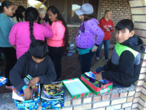 Crossing Borders Shoe boxes at Juanita