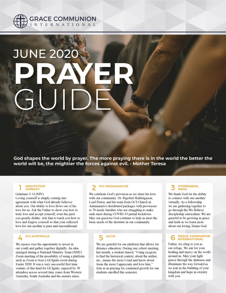 June Prayer Guide – GCI Update